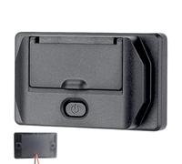 Rear Power Socket, Port Vehicle Outlet, Double Plug Power Supply with Easy Installation, Rear Car Accessory for RV, Truck, SUV, Motorhome, Camping, Travel and Everyday Driving