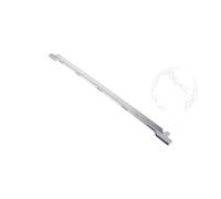 Rear profile, for refrigerator glass shelf (ORIGINAL Beko) code: 4851910100