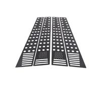 Rear Quarter Louver For Discovery 3 2004-2009 4 2010-2016 Car Rear Window Glass Guard Plate Accessories