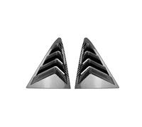 Rear Quarter Louver For Ford Fiesta Mk8 2018+ Rear Window Quarter Shutter Louver Cover Side Vent Trim Car Accessories
