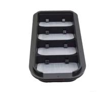 Rear Quarter Panel Ventilation Grille, For GOLF MK7 2015-2021, Black ABS Replacement Part, Car Exterior Fender Accessory