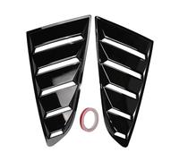 Rear Quarter Window Louvers Side Air Vent Cover Windshield Compatible For Ford Mustang 2015-2021 Car Accessories Modified Window Blinds