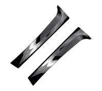 Rear Quarter Window Spoiler Trim for MK2 2017-2024, Gloss Black ABS Left Right Pair, Exterior Side Glass Accent, Body Detail, Vehicle Specific Fit