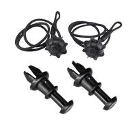 Rear Rack Accessories Compatible With VW For 8P Tailgate Trunk Car Parcel Shelf String Cord Tonneau Cover Strap OEM：1K6863447A 1K6863447A9B9