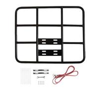 Rear Rack - Adjustable Rear Bike Rack with Basket, Bicycle Rack, Heavy Duty Rear Rack with Removable Basket, Bicycle Storage Rack for Suburban | Front Rack