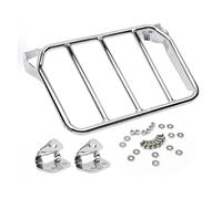 Rear Rack Luggage Black/Chrome Motorcycle Sissy Bar Luggage Rack For 2018-Up For Softail Fat Boy For FLFB For FLFBS For Breakout For FXBR For FXBRS