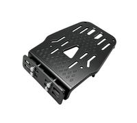 Rear Rack With Comfort Backrest And Ventilated Cargo Surface Lightweight Aluminum Alloy Carrier For Straps And Cargo Nets Suitable For Commuting