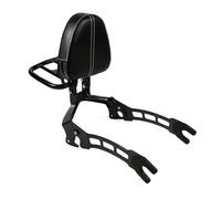Rear Racks For Indian For Scout 2015-2023 For Scout For Sixty 2016-2023 Motorcycle Rear Detachable Backrest Sissy Bar With Luggage Rack Motorcycle Rack(Black-A)