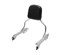 Rear Racks Motorbikes For Softail Fat Boy Breakout FLFBS FXBRS 2018-2022 2019 2020 2021 Motorcycle Sissy Bar Backrest Luggage Rack Chrome/black Rear Luggage Rack(Short Wire)