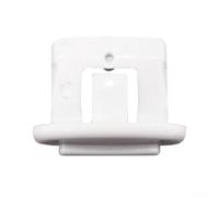 Rear Rail Cap Clip WD12X10304 Dishwasher Stop Clip for Basket Support Slide Stop Clips White Replacement Part Kitchen Appliance Spares(1)