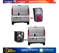 Rear Reverse Fog Light Pair Fits NISSAN Primastar 4412788 4394930