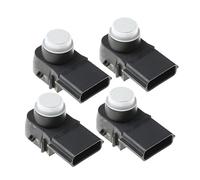 Rear Reversing Radars System Fits for Kia For Stinger 2018 2019 2020 Car Pdc Parking Sensor Assist Object 95720j5310(White,4pcs)(4pcs/Sliver)