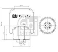 FEBI BILSTEIN 196717 Boot, air suspension