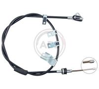 Rear Right Handbrake Cable A.B.S. K14086 for Daihatsu Charade 2003-
