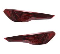 Rear Right Light For BMW 4 Series For CSL 20-23 Tail Light For M4 Modified DRL Rear Taillight Flowing Turn Signal Floating Line Car Lamp(Red,B)