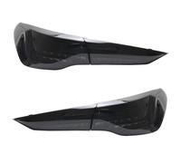 Rear Right Light For BMW 4 Series For CSL 20-23 Tail Light For M4 Modified DRL Rear Taillight Flowing Turn Signal Floating Line Car Lamp(Smoked Black,B)
