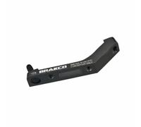 Rear road disc brake adapter Brakco 140mm disc post-mount caliper on flat-mount