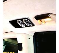 Rear Roof Air Vent Cover Trim compatible with For Mercedes Vito V Class W447 2014 2023 models including V250 and V220, constructed from ABS material for lasting use