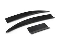 Rear Roof Spoiler 3Pcs Universal Auto Sedan Roof Spoiler Extension Airfoil Adjustable Length Car Accessories Tuning Rear Window Roof Spoiler(Black)
