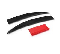 Rear Roof Spoiler 3Pcs Universal Auto Sedan Roof Spoiler Extension Airfoil Adjustable Length Car Accessories Tuning Rear Window Roof Spoiler(Red)