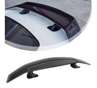 Rear Roof Spoiler 47" GT Style Carbon Fiber Black Look Universal Use Rear Trunk Lid Car Spoiler Wings For Mostly Sedan Coupe Vehicles Auto ABS Rear Spoiler Wing(Rhd Gray)