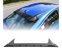Rear Roof Spoiler, Compatible with 2022-2025 Honda Civic 11th Gen 4-Door Sedan(Not Fit Hatchback), ABS Plastic Type R Matte Black Car Window Top Spoiler Lip Wing