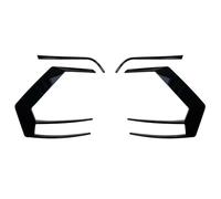 Rear Roof Spoiler Fog Light Cover Strip Tail Lamp Frame Spoiler & Rear Bumper Air Vent Trim Side For VW For Golf 7 For GTI R For GTD MK7 R400 2013-2016 Car Spoiler(Item Two)