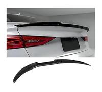 Rear Roof Spoiler for Audi A6 C7 2012-2017, Rear Trunk Roof Spoiler Lip Molding Tail Wing Car Exterior Accessories,B/Bright Black