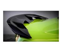 Rear Roof Spoiler For Mustang For Spoiler GT500 2015 2016 2017 2018 2019 2020 2021 2022 ABS Material Rear Trunk Spoilers By Glossy Black DIY Carbon Fiber(Carbon fiber Color)