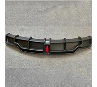 Rear Roof Spoiler For Tesla For Model 3 2018-2023 4-Door Rear Bumper Diffuser Lip ABS Carbon Fiber Look Car Boot Splitter Guard Spoiler Plate(Ordinary black)