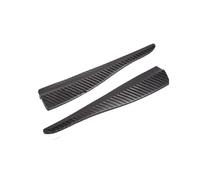 Rear Roof Spoiler Front & Rear Bumper Strip Lip Scratch Protector Carbon Fibre Bumper Strip Car Side Skirt Spoiler Diffuser Body Protection(L)