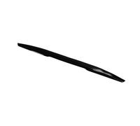 Rear Roof Trunk Spoiler Lip Tail Wing Rubber Glossy Black Anti UV For Car High Gloss Anti-ultraviolet Varnish 113cm*7cm Car Rear Spoilers