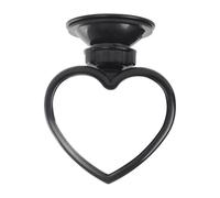 Rear Seat Baby Viewer - Acrylic Safety View, Heart Shaped Child Car Mirror | 360° Adjustable Suction Tool with Wide Angle, Rotatable Fit Monitor for Monitoring Children Backseat and Travel Use