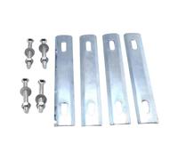 Rear Seat Basket Mounting Gasket, Bike Rack Screw Kit, Assembly, Replacement, Repair, Bike Basket Mounting Parts,