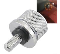 Rear Seat Bolt Screw Chrome Finish Stainless Steel Style Quick Release Knob for Street Glide for Road King Fatbob 1986-2023
