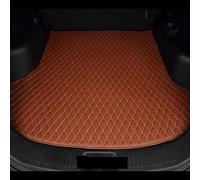 Rear Seat Boot Cover Car Trunk Mat For A4 B9 For Avant 2017 2018 2019 Cargo Liner Carpet Cover(Brown)