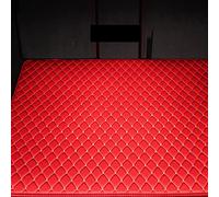 Rear Seat Boot Cover Car Trunk Mat For A4 B9 For Avant 2017 2018 2019 Cargo Liner Carpet Cover(Red)