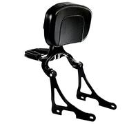 Rear Seat Cowl Motorcycle Multi-Purpose Driver Passenger Backrest For Harley Dyna Softail Breakout Sportster XL 883 Touring Road King(B)