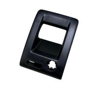 Rear Seat Down Lock Buckles Trim Cover Compatible with Passat B6 3.2 2012-2016 Panel Baffle Clasp Hands with Key Hole 3C5885893 3C5885894 (Left cover)