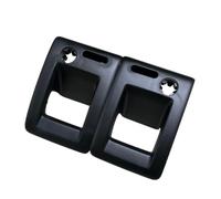 Rear Seat Down Lock Buckles Trim Cover Compatible with Passat B6 3.2 2012-2016 Panel Baffle Clasp Hands with Key Hole 3C5885893 3C5885894 (Left right cover)