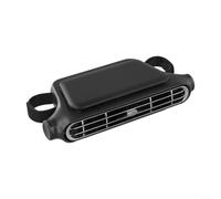Rear Seat Fan for Pets Kids Up Down Rotation Rear Seat Fan for(Black) | 3-speed settings, 3400-4700 RPM, quiet operation, black ABS body, long-lasting for battery compatible