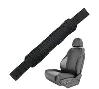 Rear Seat Grab Handle, Headrest Paracord Handle, 11.81x1.57in Pickup Truck Grip, Strong Paracord Construction, Ergonomic Design, for Easy Vehicle Entry, Family Road
