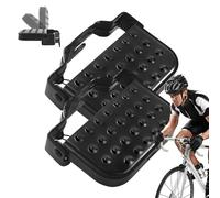 Rear Seat Pins - Rear Seat Pedal Plates, Foldable Bicycle Footrests, Non-Slip Support | Passenger Coast Gear Bimbiking Ride Riding Use, High Performance - All Metal - Mounting Kit for Foldable Riding