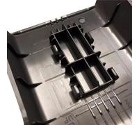 Rear Seat Trim Panel, Rear Seating Cover, Plastic Material, Black Color, Direct Replacement, Plug-and-Play, For Nissan Murano 2015-2019, OEM 88220-5BC0A