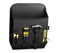 Rear Seat Trunk Organizer - 41x33.5cm Car Back Line Bag | Buckle Attached Pouch | Auto Interior Cargo Carrier For Drinks, Diapers, Umbrella, Bottle