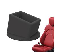 Rear Seatbelt Stabilizer - Vehicle Buckle Holder, Car Position Support | Auto Receptacle Lift Tool, Upright Insert Strap Keeper, Buckle Lifter Assist for Easy Access, Soft Silicone Seatbelt Stand