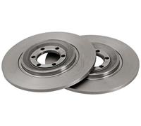 Rear Set 2x Brake Discs A.B.S. 15043 for Alfa Romeo 75 90 GTV