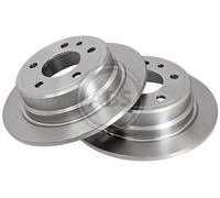 Rear Set 2x Brake Discs A.B.S. 15768 for BMW 7 (E32)/7 (E23) (77-92)