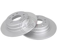 Rear Set 2x Brake Discs A.B.S. 15868 for BMW 3 (E90)/5 (E34)/5 (E28) (85-11)