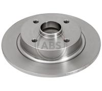 Rear Set 2x Brake Discs A.B.S. 15930 for Volvo 400 (89-97)